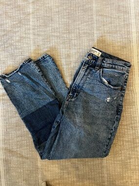 Abercrombie & Fitch Patchwork Denim Jeans